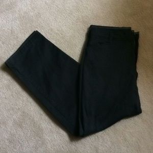 Lee black straight leg jeans